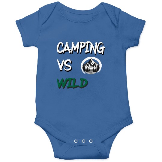 Camping vs Wild Onesies