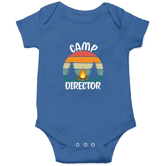 Counselor Camper Summer Camp Director Onesies