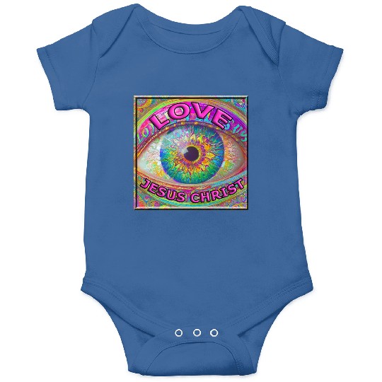 Eye (I) Love JESUS CHRIST Onesies