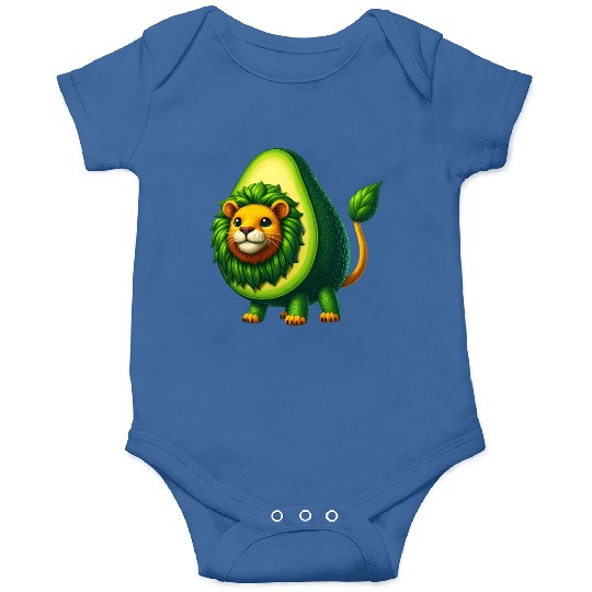 Avocado Lion Onesies