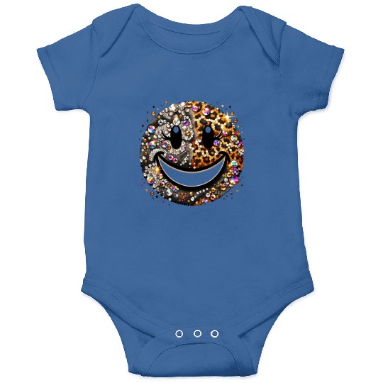 Smiling Bling Graphic Onesies