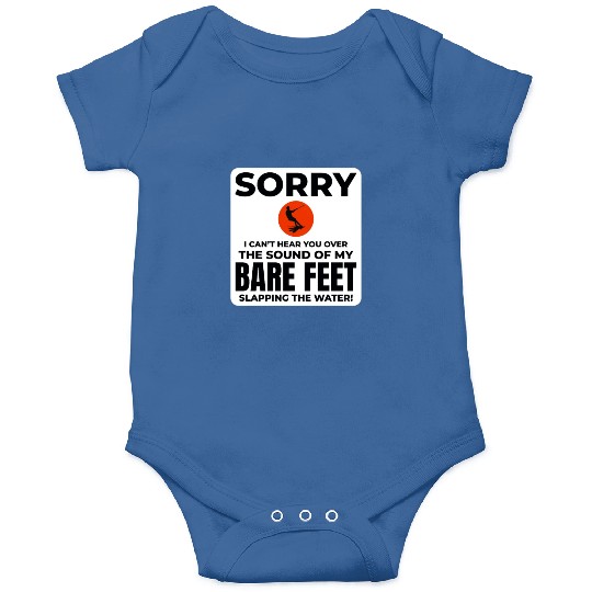 Barefoot Water Skiing Extreme Sports Barefooting Onesies