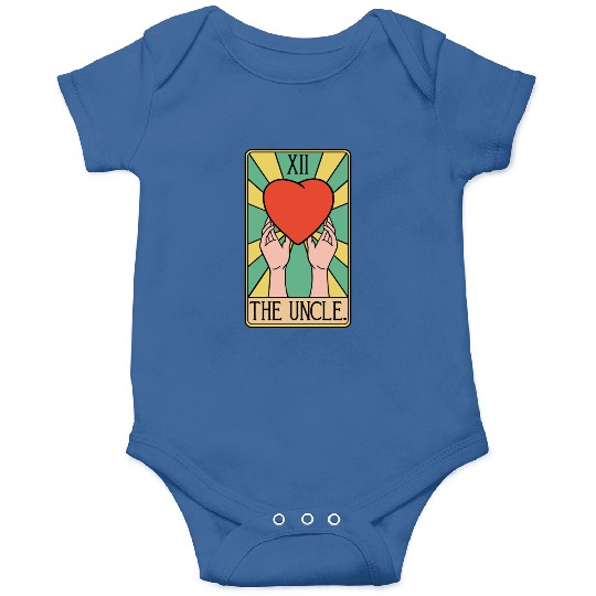 The Uncle Tarot Card Onesies
