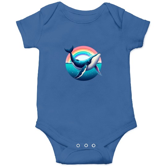 Vintage Whale Onesies