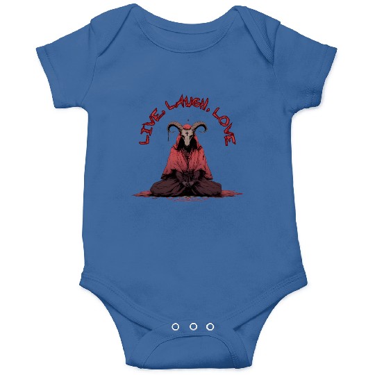 Live, Laugh, Love Baphomet Onesies