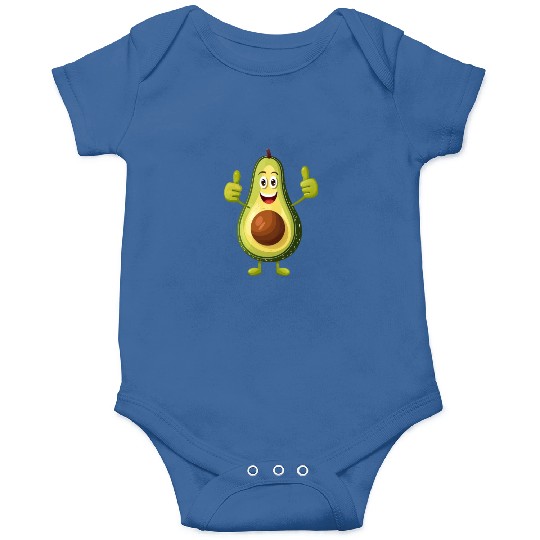 Avocado Thumbs Up Onesies