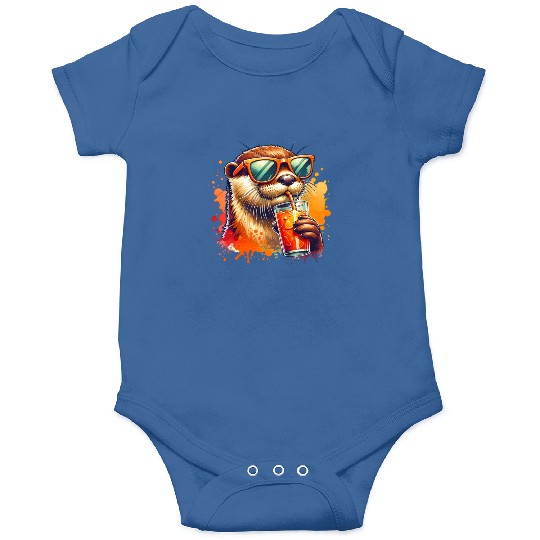 Cute Sea Otter Onesies Gift for Animal Lover