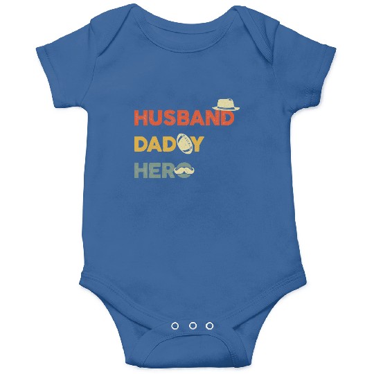 Multi-Role Hero: Husband & Dad Onesies