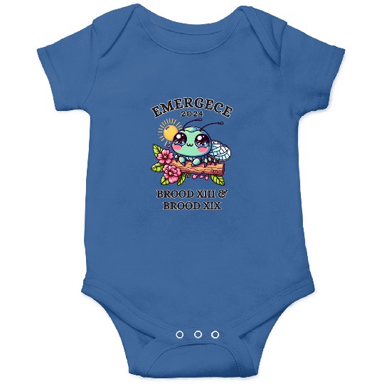 CICADA EMERGENCE 2024 KAWAII, CICADAGEDDON BROOD Onesies