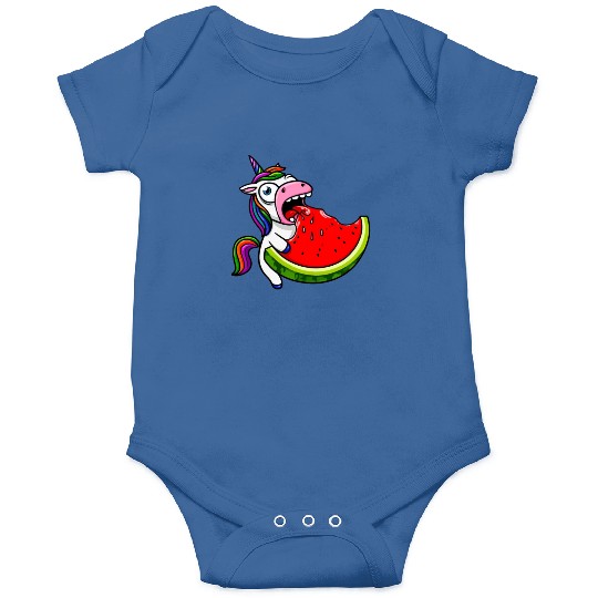 Unicorn Melon Sweet Comic Crazy Funny Quirky Onesies