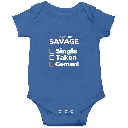 Zodiac Single Taken Gemini Onesies