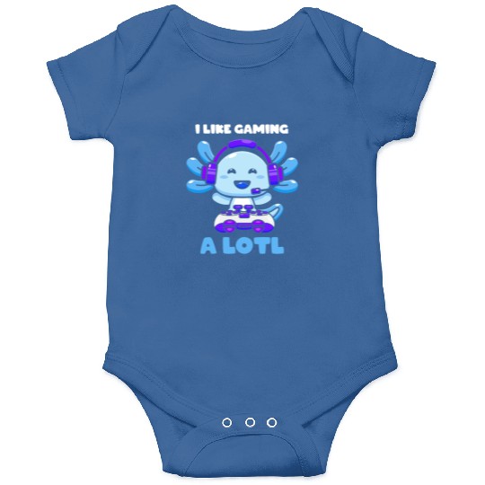 Gaming, Axolotl, Gaming, Video Game, Unicorn Gamer Onesies