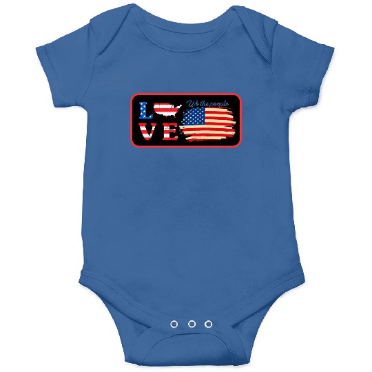 love america ,we the people Onesies