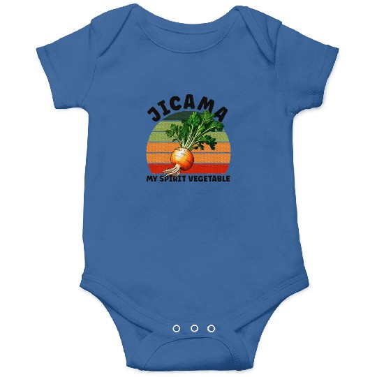 Jicama Spirit Vegetable Vegetarian Food Lover Onesies
