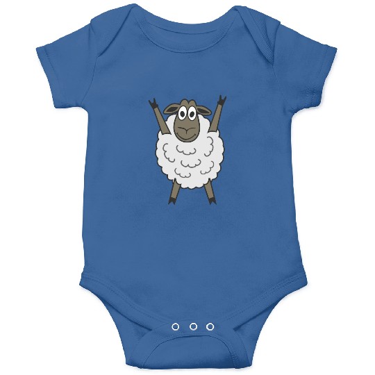 Sheep Funny Shepherd Farmer Onesies