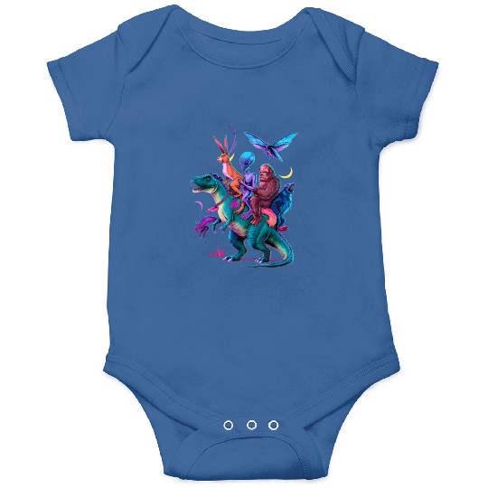 Cryptozoology Cryptid Bigfoot Jackalope Mothman Onesies