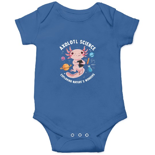 Axolotl Science Teacher Mexican Salamander Onesies