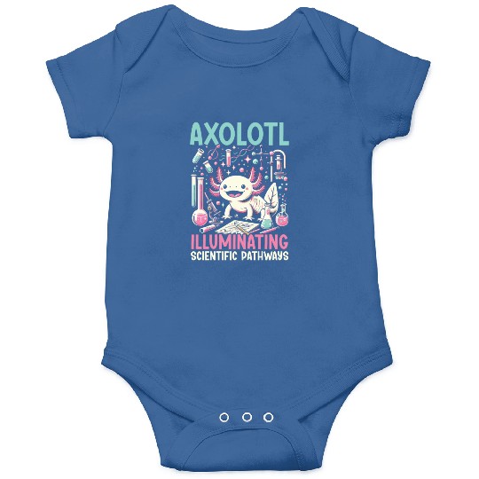 Axolotl Science Teacher Mexican Salamander Onesies