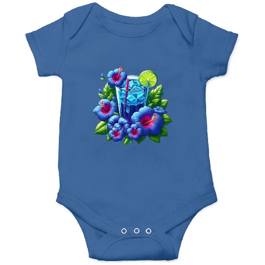 Blue hibiscus tea Onesies