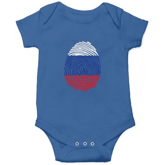 Russian fingerprint flag Onesies