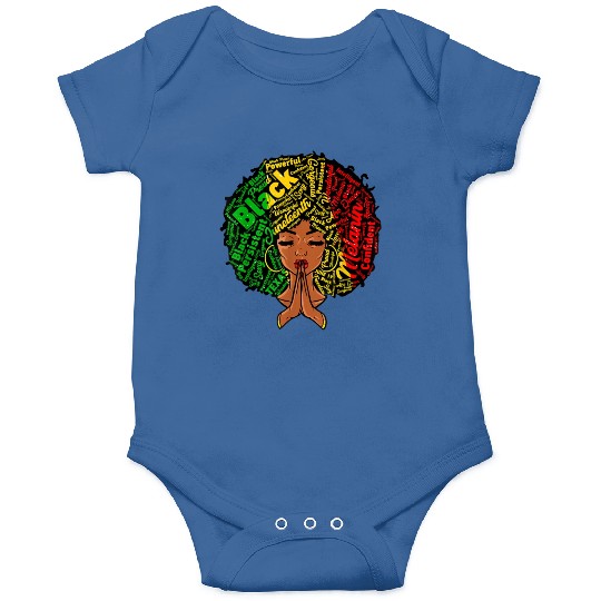 Juneteenth Melanin Natural Clothes Onesies