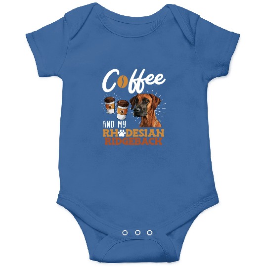 Rhodesian Ridgeback and Coffee Ridgeback Onesies