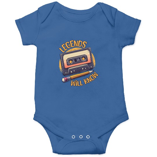 Legends Will Know: The Cassette Tape and Pencil Onesies