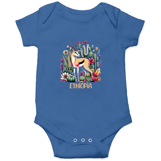 Ethiopia Gazelle African Wildlife Premium Onesies