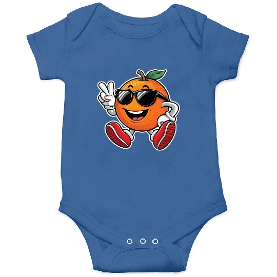 Funny Orange Fruit Relaxing Onesies