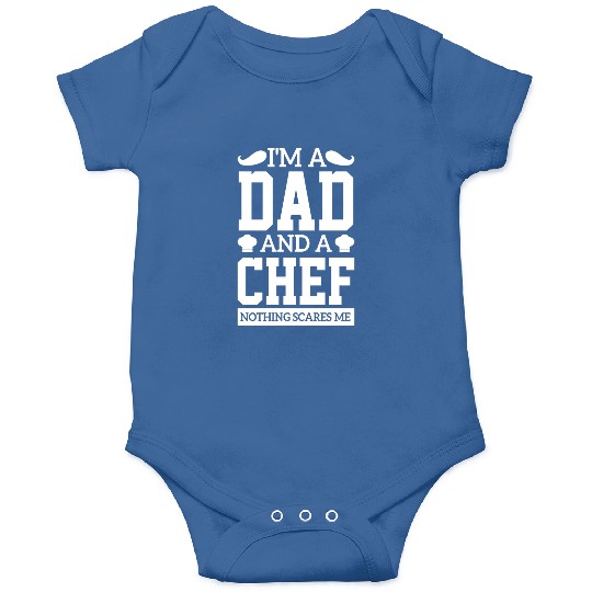 I'm A Dad And A Chef bread cake sarcasm Onesies