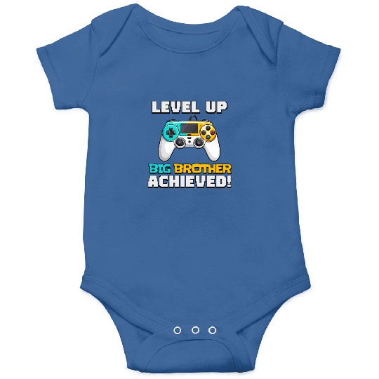 Funny Big Brother Level Up Onesies