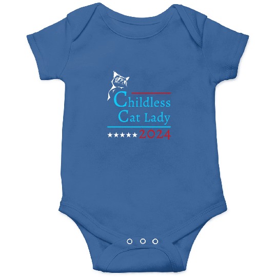 "Childless Cat Lady" Kamala Harris 2024 Onesies