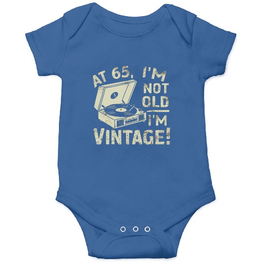 65th Birthday Onesies for him