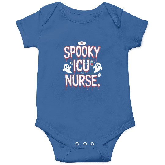 Nurse ICU Halloween Gift idea Trick or Treat Onesies