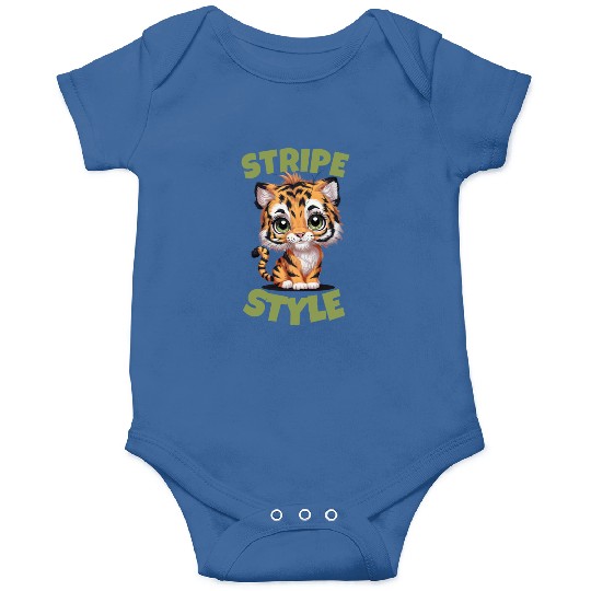 Cute Tiger Stripe Style Onesies