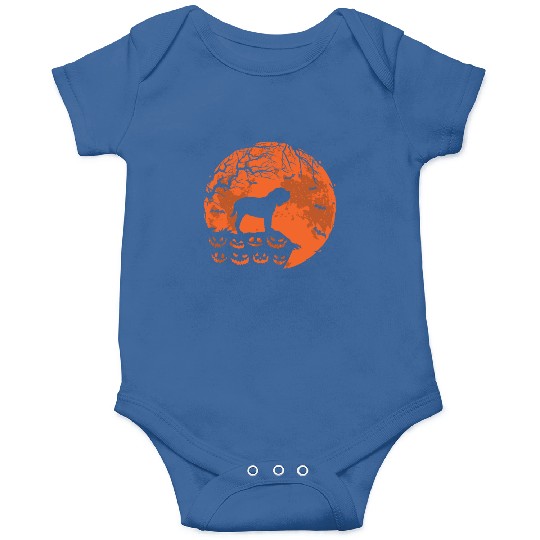 Neopolitan Mastiff And Moon Halloween Dog Lover Onesies