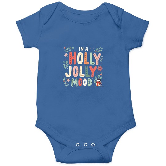 Holly Jolly Mood Onesies