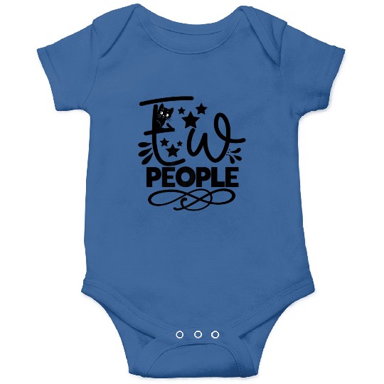 Ew people funny black cat sarcastic Onesies