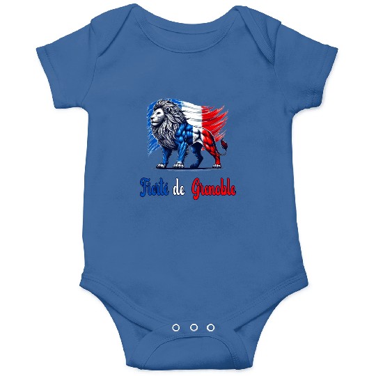 The proud Grenoble flag design Onesies