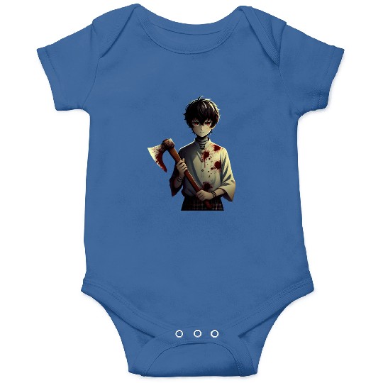Anime boy & Axe Onesies