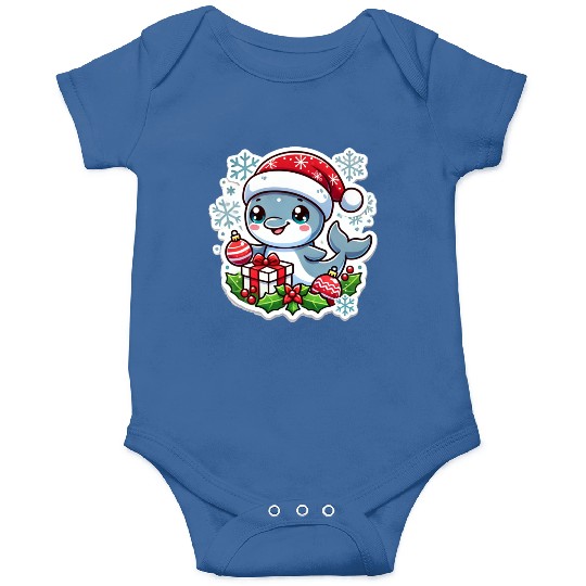 Holiday Dolphin Splash Onesies