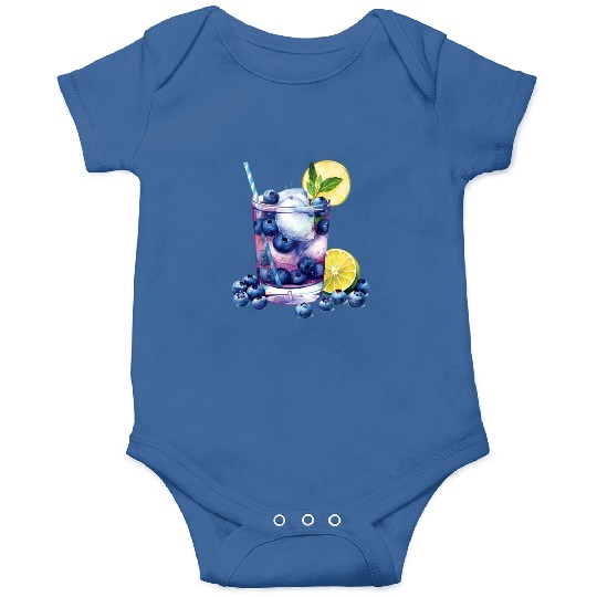 Blueberry Lemon Cocktail Onesies