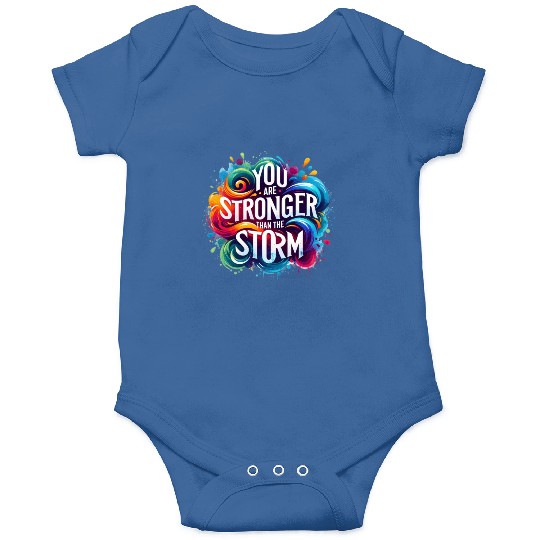 Wellness Collection - Stronger Than the Storm Onesies