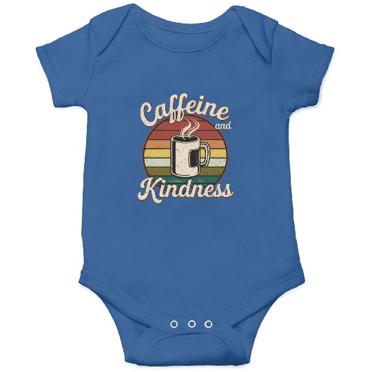 Caffeine And Kindness 12 Onesies