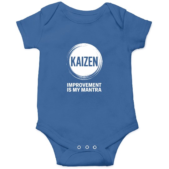 Kaizen Improvement Is My Mantra Circle Onesies