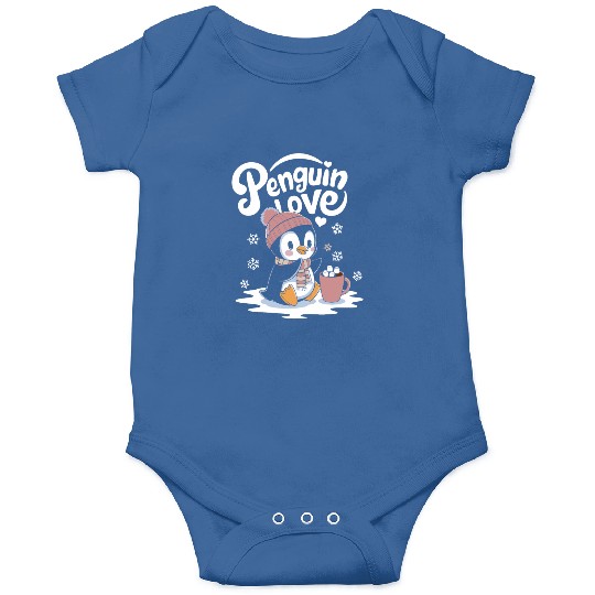 Penguin Love Winter Wonderland Cozy Vibes Onesies