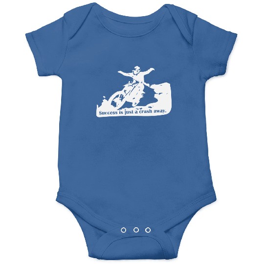 Success Is a Crash Away Light Onesies