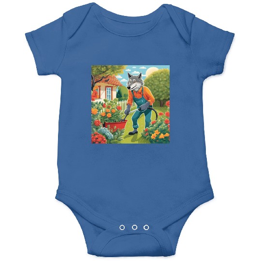 The Lone Wolf Tends His Garden Onesies