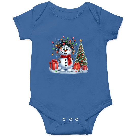 Christmas Merry Christmas For Gift Snowman Onesies