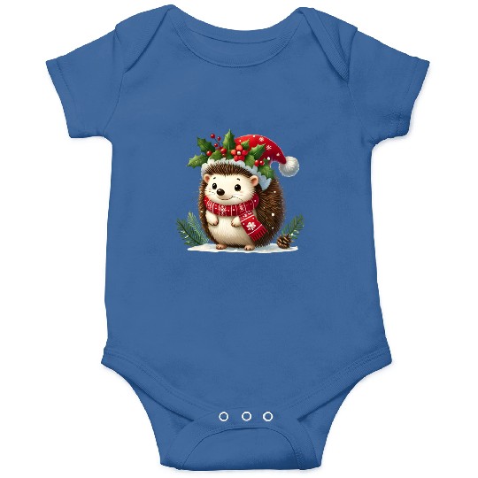 Christmas Merry Christmas For Gift Hedgehog Onesies